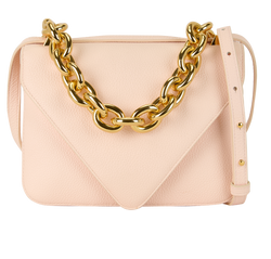 Mount Envelope Crossbody, Leather, Pink, MII, DB, 2*